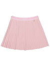 Side pleated skirt PINK WOMAN - MALBON GOLF - BALAAN 2