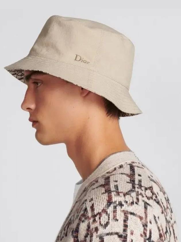 Men s Reversible Bucket Hat Bungeoji 393C906A4511 - DIOR - BALAAN 5