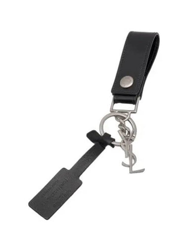 monogram keyring black - SAINT LAURENT - BALAAN 1