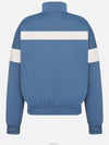 Track Zip Up Jacket Blue - DIOR - BALAAN 8