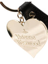 Heart ORB Leather Key Holder Black Gold - VIVIENNE WESTWOOD - BALAAN 3