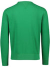 Embroidered Logo Pony Crew Neck Sweatshirt Green - POLO RALPH LAUREN - BALAAN 3