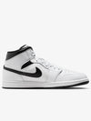 Air Jordan 1 Mid White Black DQ8426 132 - NIKE - BALAAN 3