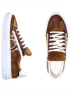 Gancini Low Top Sneakers Brown - SALVATORE FERRAGAMO - BALAAN 2