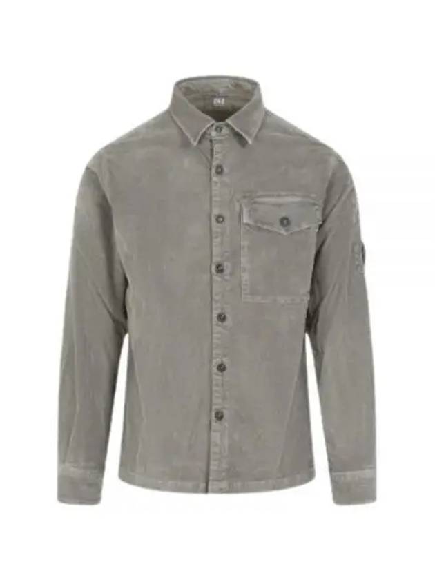 Lens Detail Long Sleeve Shirt Beige - CP COMPANY - BALAAN 2