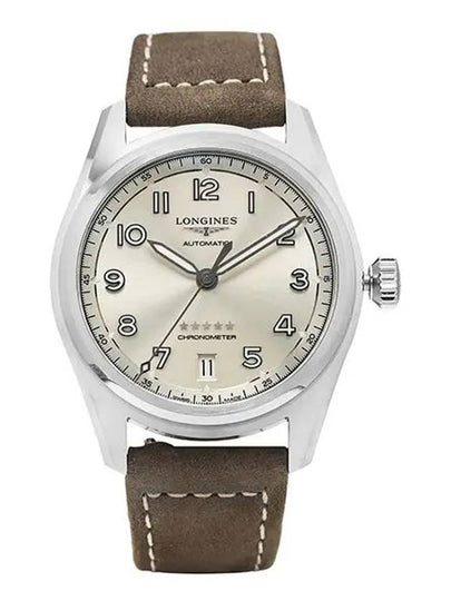 L3 410 4 63 2 Men s Leather Watch - LONGINES - BALAAN 2