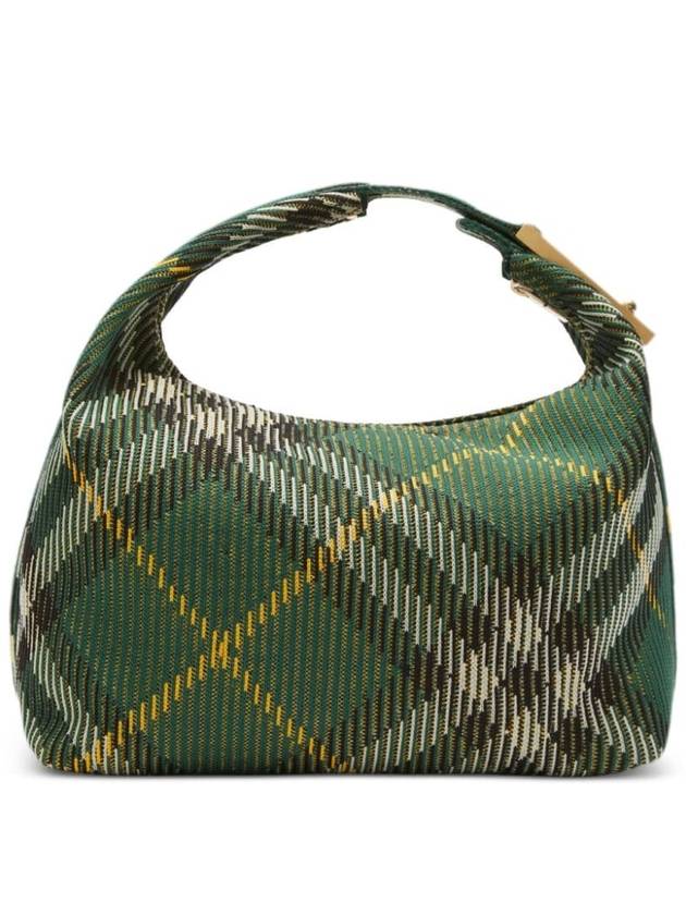 Peg Medium Duffel Bag Green - BURBERRY - BALAAN 5