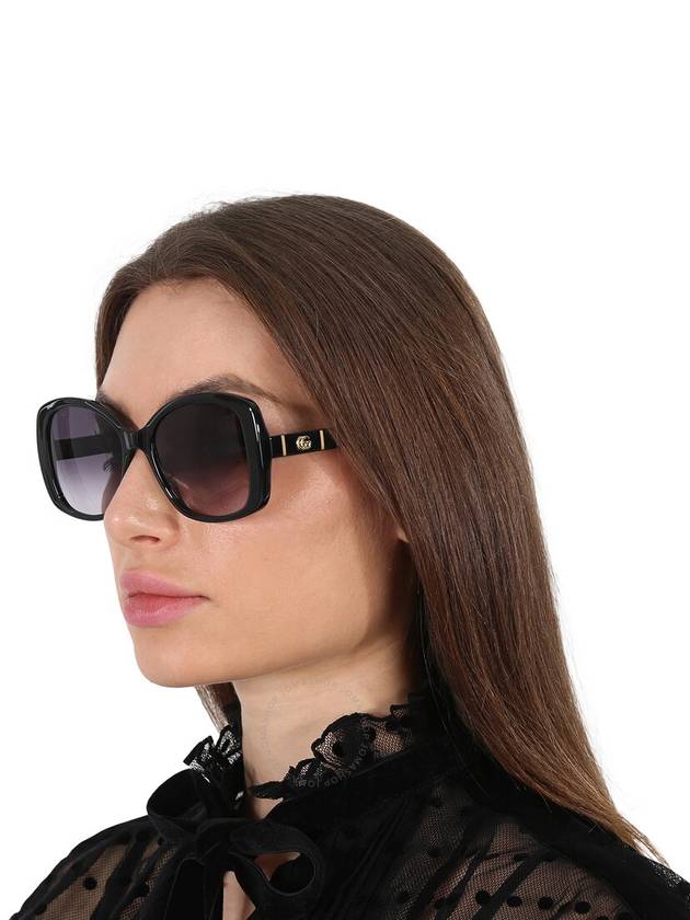 Open Box - Gucci Grey Gradient Square Ladies Sunglasses GG0762S 001 56 - GUCCI - BALAAN 2