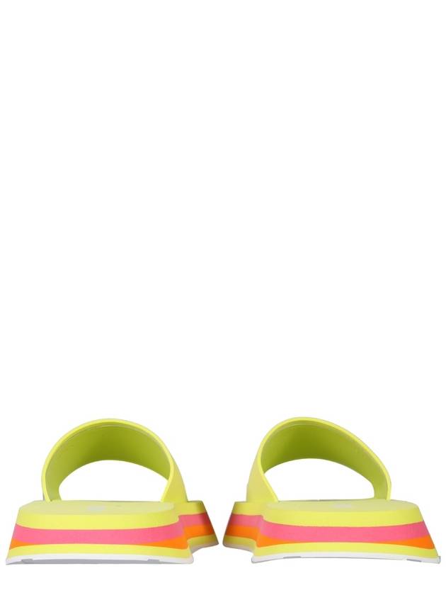 Color Block Platform Slippers Yellow - MSGM - BALAAN 4