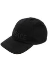 Embroid Logo Ball Cap Black - VERSACE - BALAAN 2