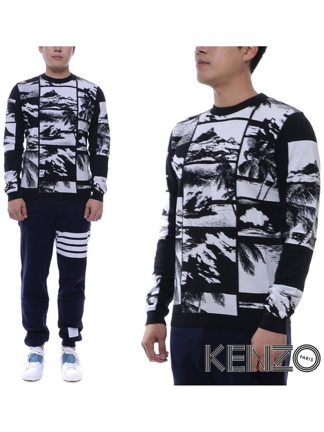 Men's Tropical Ice Knit 5PU229_3CB_99_17F - KENZO - BALAAN 1