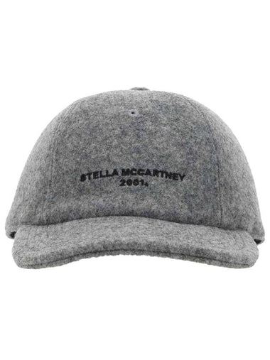 logo embroidered snapback gray - STELLA MCCARTNEY - BALAAN 1