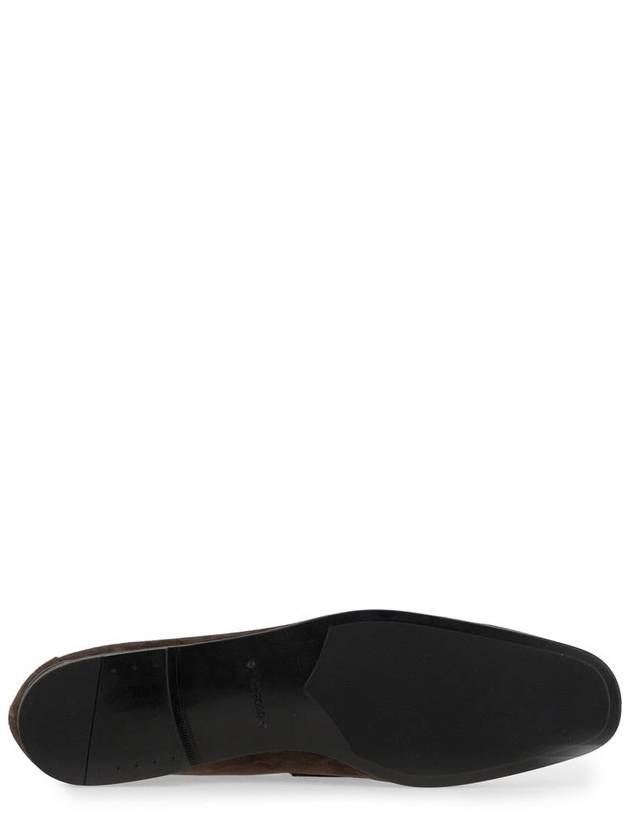 Suede Penny Loafer Brown - TOM FORD - BALAAN 9