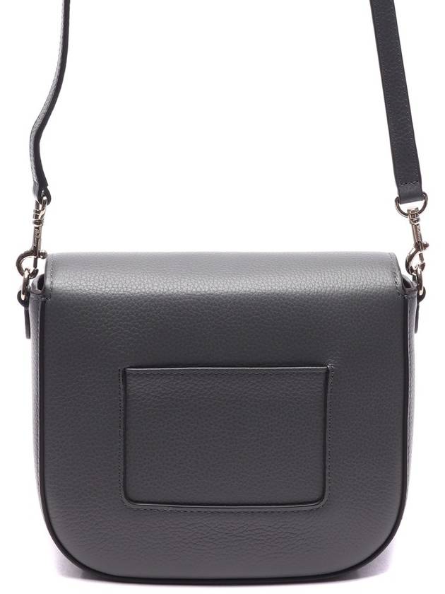 Darley Satchel Classic Grain Small Cross Bag Grey - MULBERRY - BALAAN 5