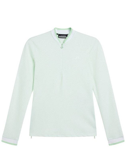 Leonora Mid Layer Long Sleeve T-Shirt Patina Green - J.LINDEBERG - BALAAN 2