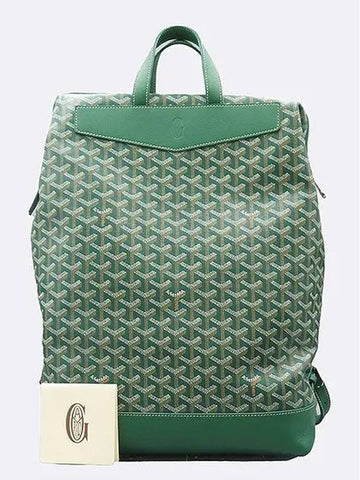 CISALPMM LTY09CL09P Green CisAlpang Men s Backpack - GOYARD - BALAAN 1