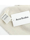 Jacquard Logo Two Tone Wool Muffler White Light Grey - ACNE STUDIOS - BALAAN 8