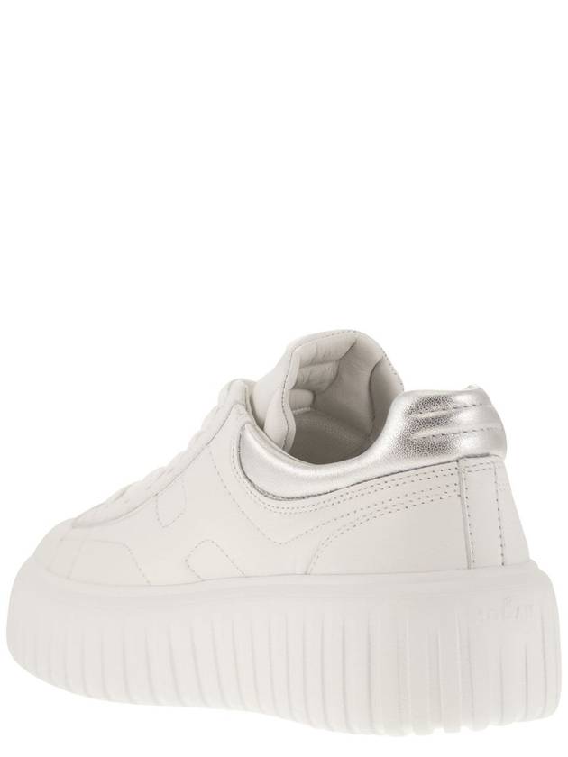 Hogan H striped low top sneakers white - HOGAN - BALAAN 4