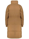 Citronnier Long Down Padding Beige - MONCLER - BALAAN 5