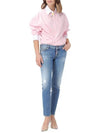 Medium Preppy Wash Jennifer Straight Jeans Blue - DSQUARED2 - BALAAN 3