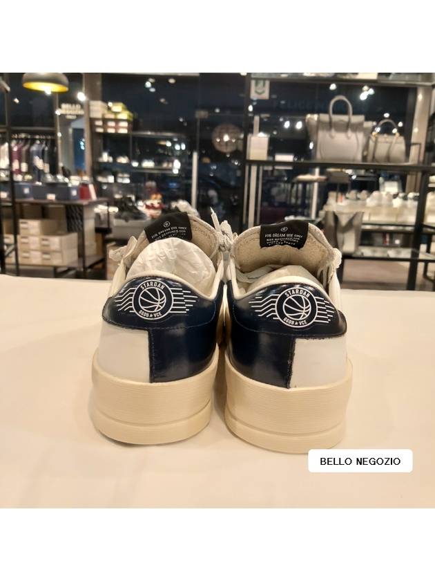 Stardan Black Tab Low Top Sneakers White - GOLDEN GOOSE - BALAAN 8