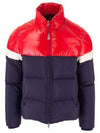 Conic three-color down padding red white navy - MONCLER - BALAAN 1