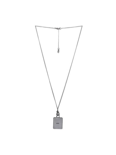 Logo Necklace Silver - A.P.C. - BALAAN 2