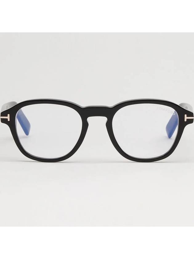 Blue light blocking glasses frame TF5821B 001 square horn frame vision protection - TOM FORD - BALAAN 3