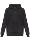 Logo Plaque Long Sleeve Hooded Black - MOOSE KNUCKLES - BALAAN 3