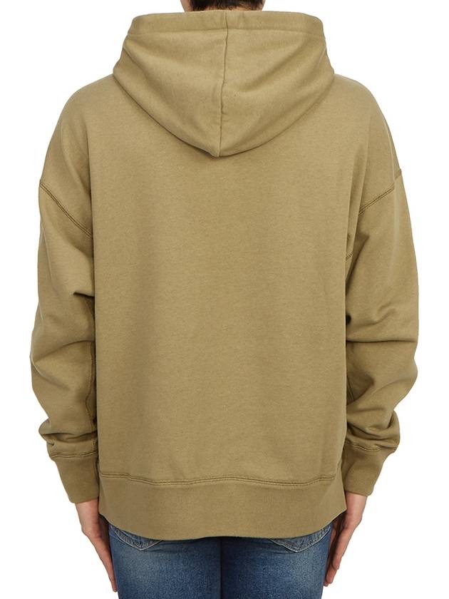 Miley Logo Hoodie Khaki - ISABEL MARANT - BALAAN 5