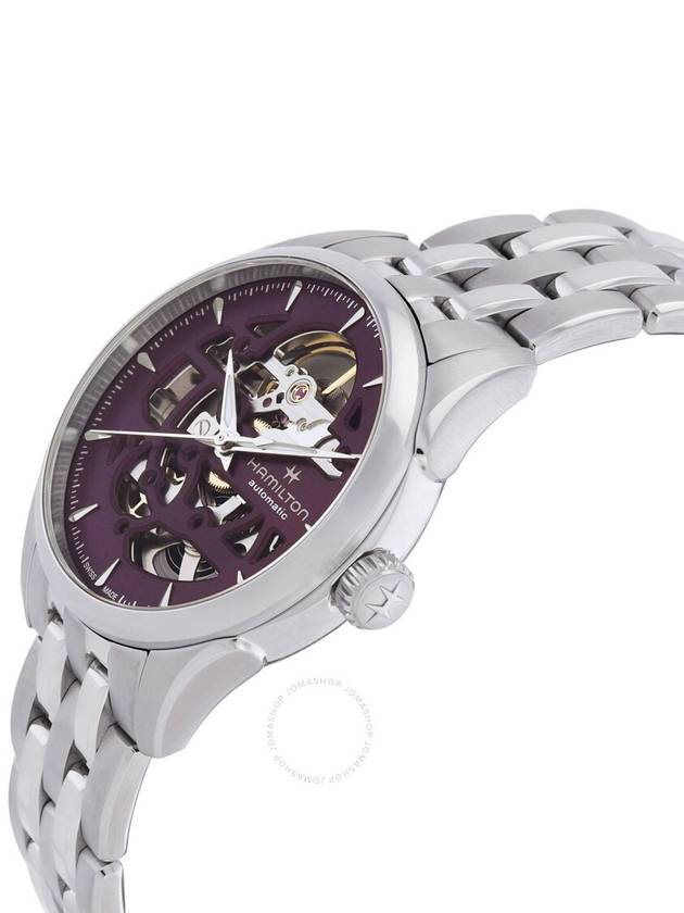 Hamilton Jazzmaster Automatic Purple Dial Ladies Watch H32265101 - HAMILTON - BALAAN 2