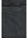 Utility Cargo Denim Wide Pants Grey - NOIRER - BALAAN 7