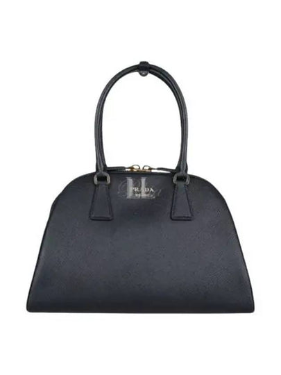 Medium Saffiano Leather Black - PRADA - BALAAN 2