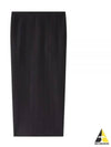 Salome Long H-line Skirt Black - A.P.C. - BALAAN 2
