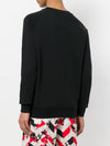 Parisian Classic Cotton Sweatshirt Black - MAISON KITSUNE - BALAAN 5