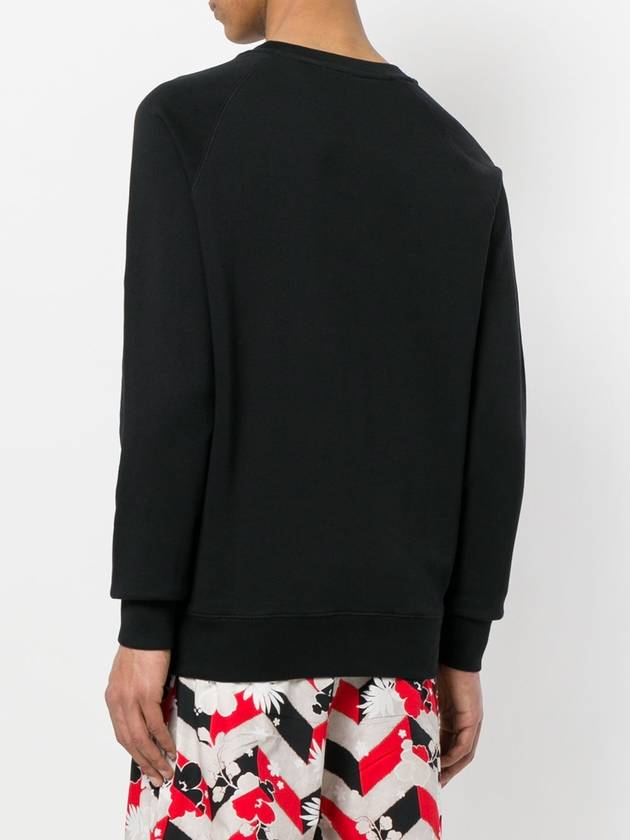 Parisian Classic Sweatshirt Black - MAISON KITSUNE - BALAAN.