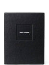 Men's Tiny Monogram Logo Half Wallet Black - SAINT LAURENT - BALAAN 7