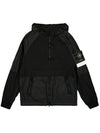 Nylon Metal Watro-TC Hooded Jacket Black - STONE ISLAND - BALAAN 2