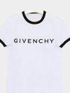 Archetype Slim Fit Cotton Short Sleeve T-Shirt White - GIVENCHY - BALAAN 3