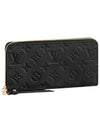 Zippy Monogram Empreinte Long Wallet Black - LOUIS VUITTON - BALAAN 3