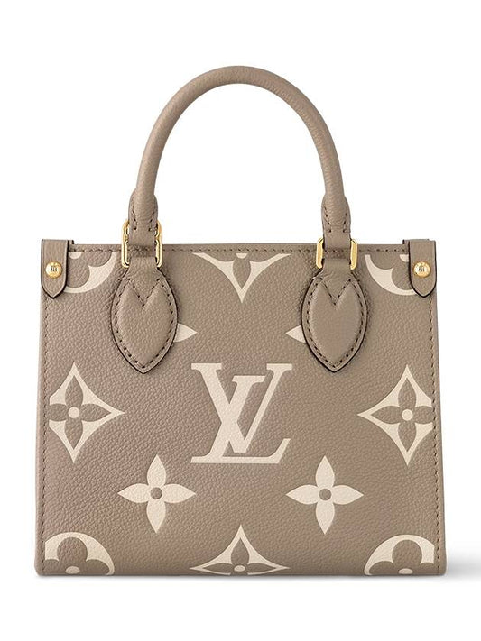 OnTheGo BB Bicolor Monogram Empreinte Leather Tote Bag Dove Grey - LOUIS VUITTON - BALAAN 2