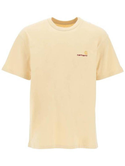 American Script Short Sleeve T-Shirt Rattan - CARHARTT WIP - BALAAN 2