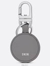 D TOUCH Keyring Dior Gray Grain Calfskin - DIOR - BALAAN 3