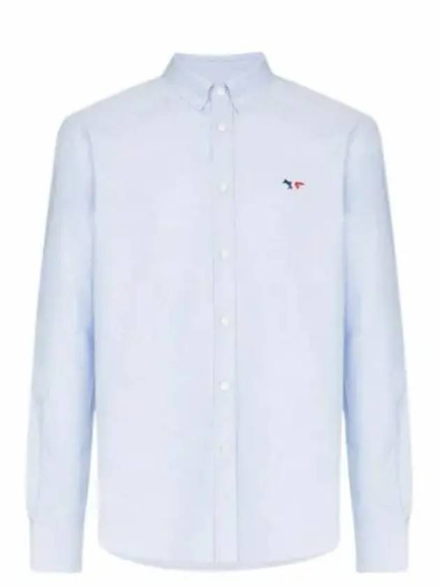 TRICOLOR FOX PATCH CLASSIC SHIRT BD FM00400WC2010 LB 658407 - MAISON KITSUNE - BALAAN 1