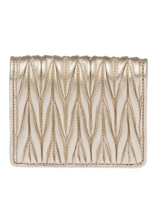 logo-plaque matelassé wallet - MIU MIU - BALAAN 2