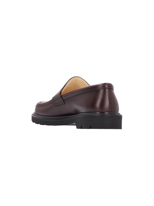 BLAZE PULL-UP CALF LEATHER LOAFERS - LOEWE - BALAAN 3