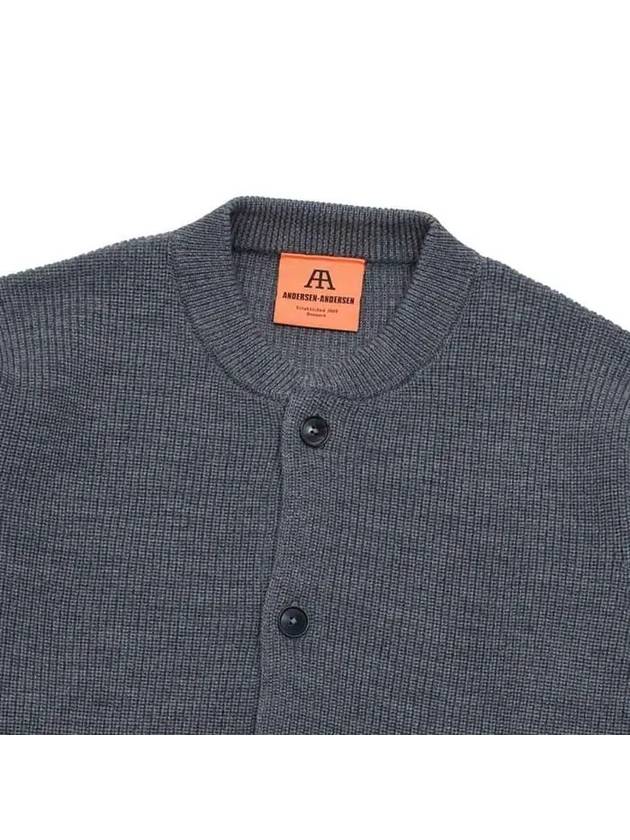 Skipper Wool Cardigan Grey - ANDERSEN-ANDERSEN - BALAAN 4