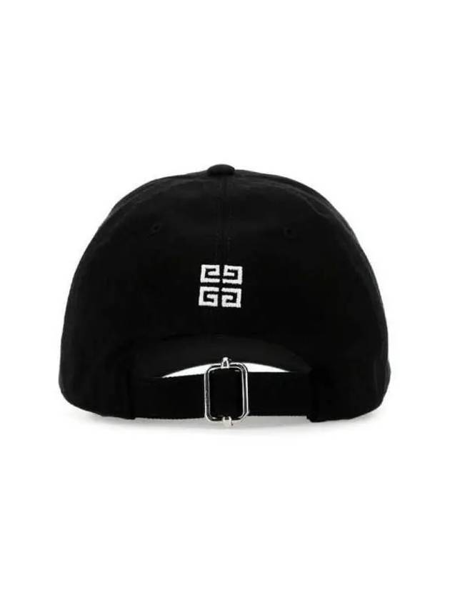 4G Logo Twill Ball Cap Black - GIVENCHY - BALAAN 4