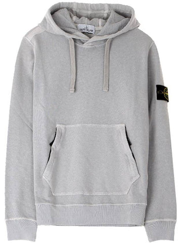 20SS 721564960 V0164 Wapen Hooded Gray Men’s T-Shirt TEO,TR - STONE ISLAND - BALAAN 1