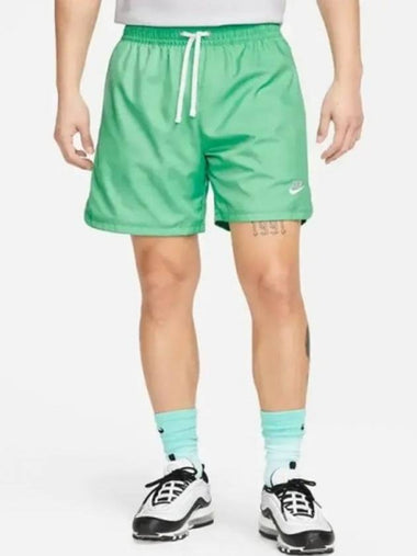 01 DM6830 363 Club Lined Woven Flow Short Pants Green - NIKE - BALAAN 1